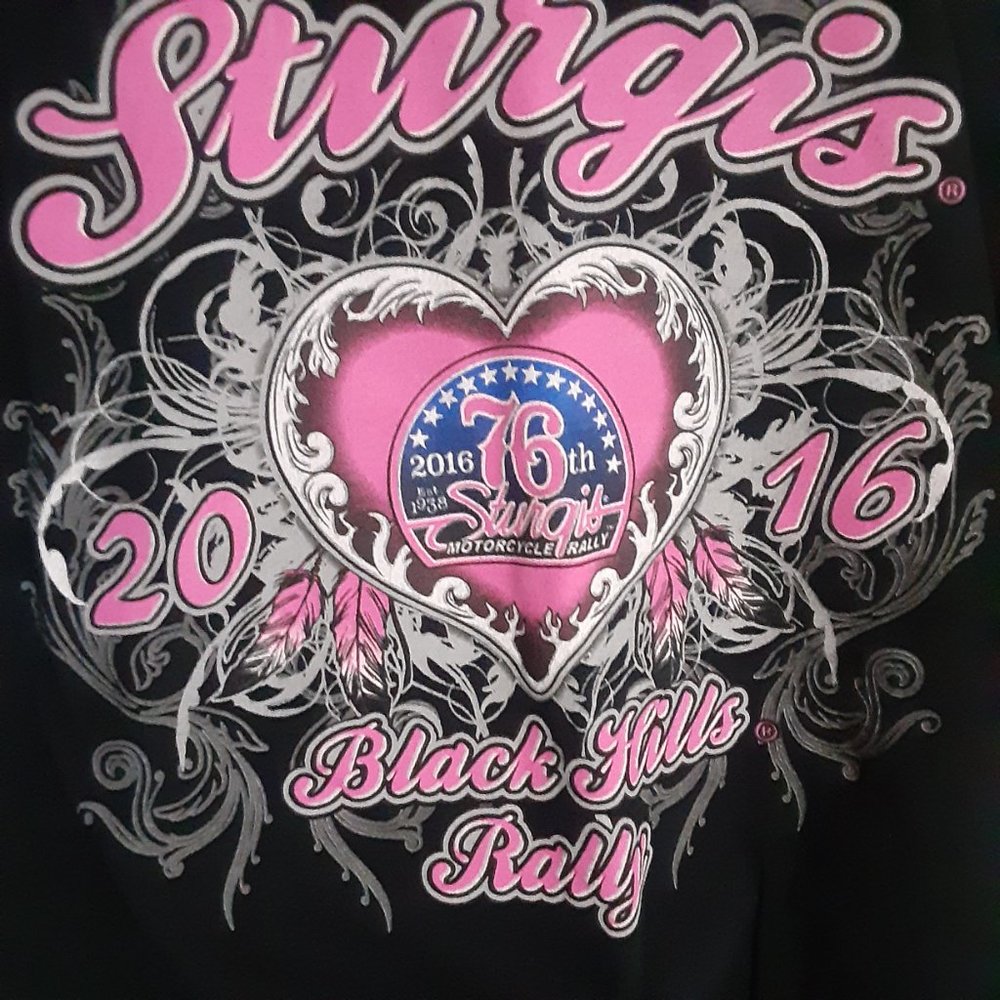 2016 Sturgis Rally Women's T Shirt in Size XL